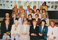 1.Frauen Mannschaft zur 50 Jahr Feier des TSV Handball 1996